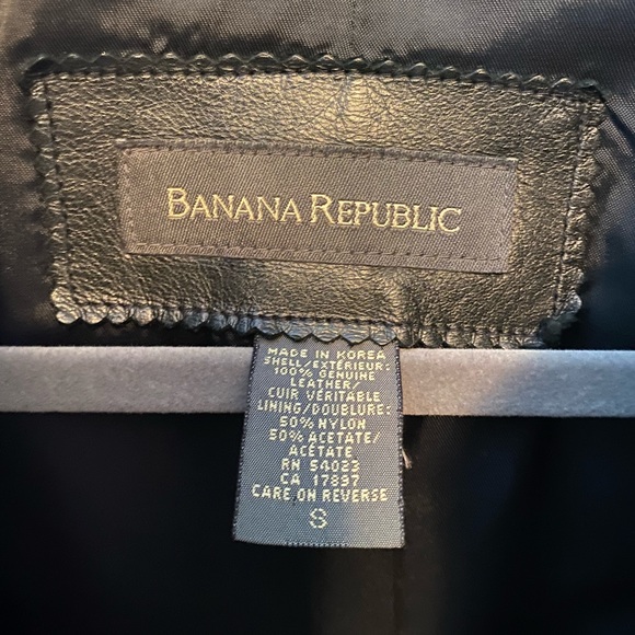 Vintage Banana Republic Genuine leather jacket - Picture 3 of 4